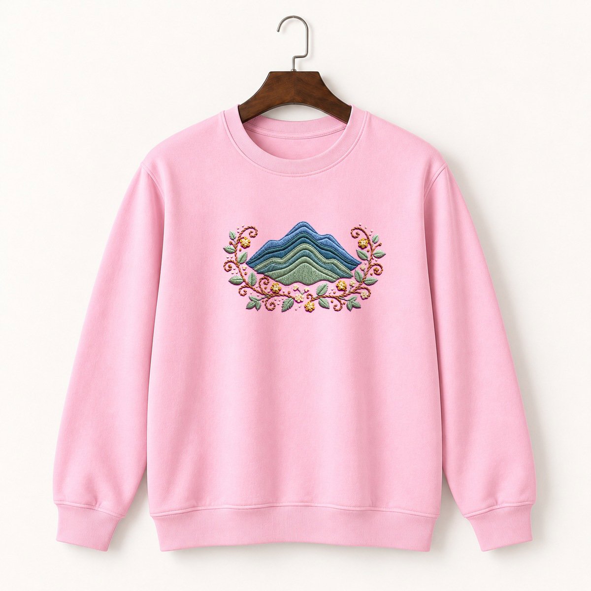 Blue Ridge Mountains Crewneck Sweatshirt 4