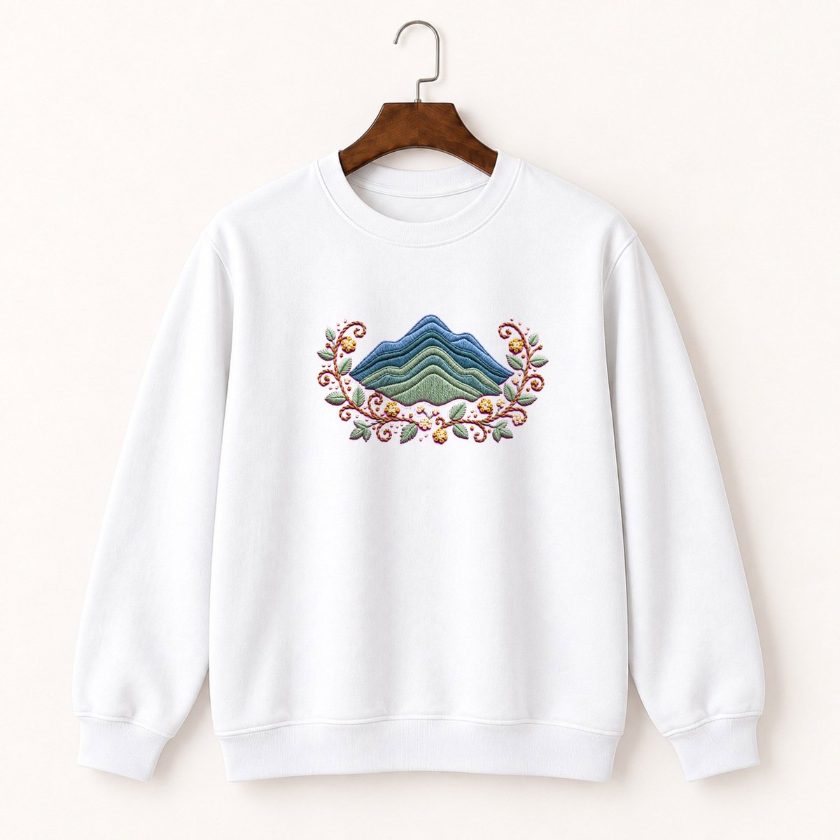Blue Ridge Mountains Crewneck Sweatshirt 5