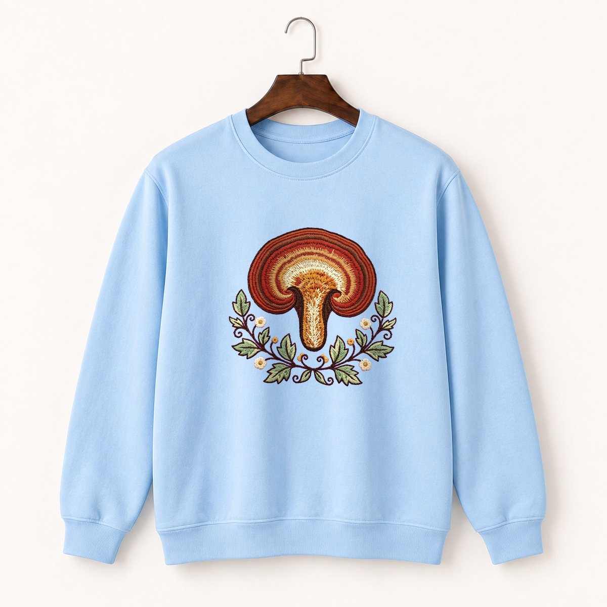 Reishi Mushroom Crewneck Sweatshirt 1