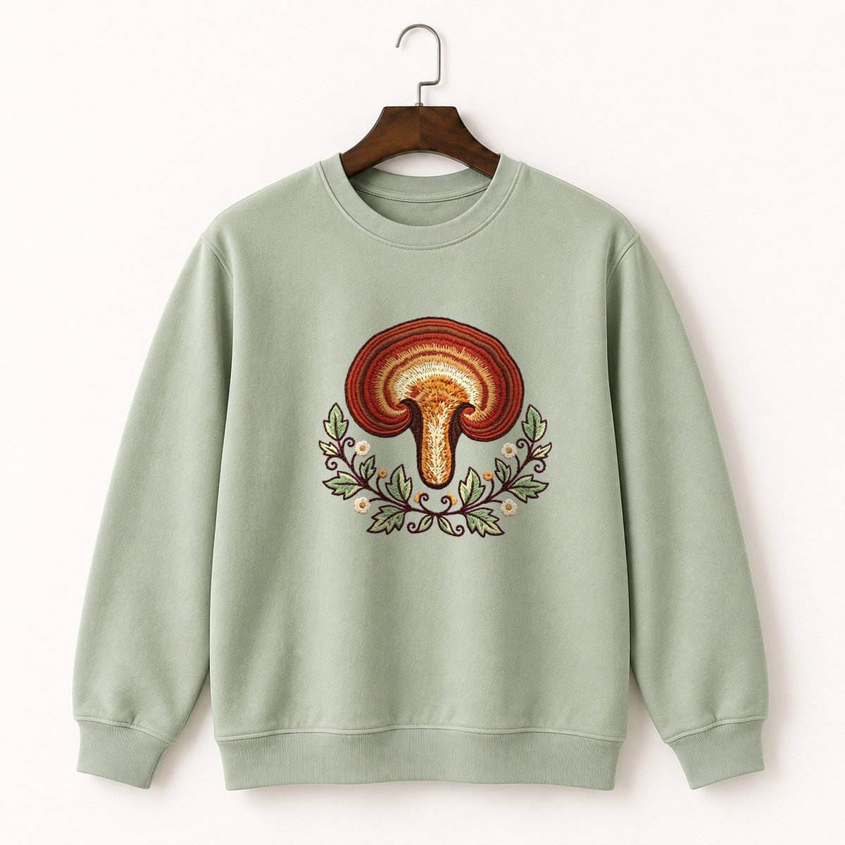Reishi Mushroom Crewneck Sweatshirt 2