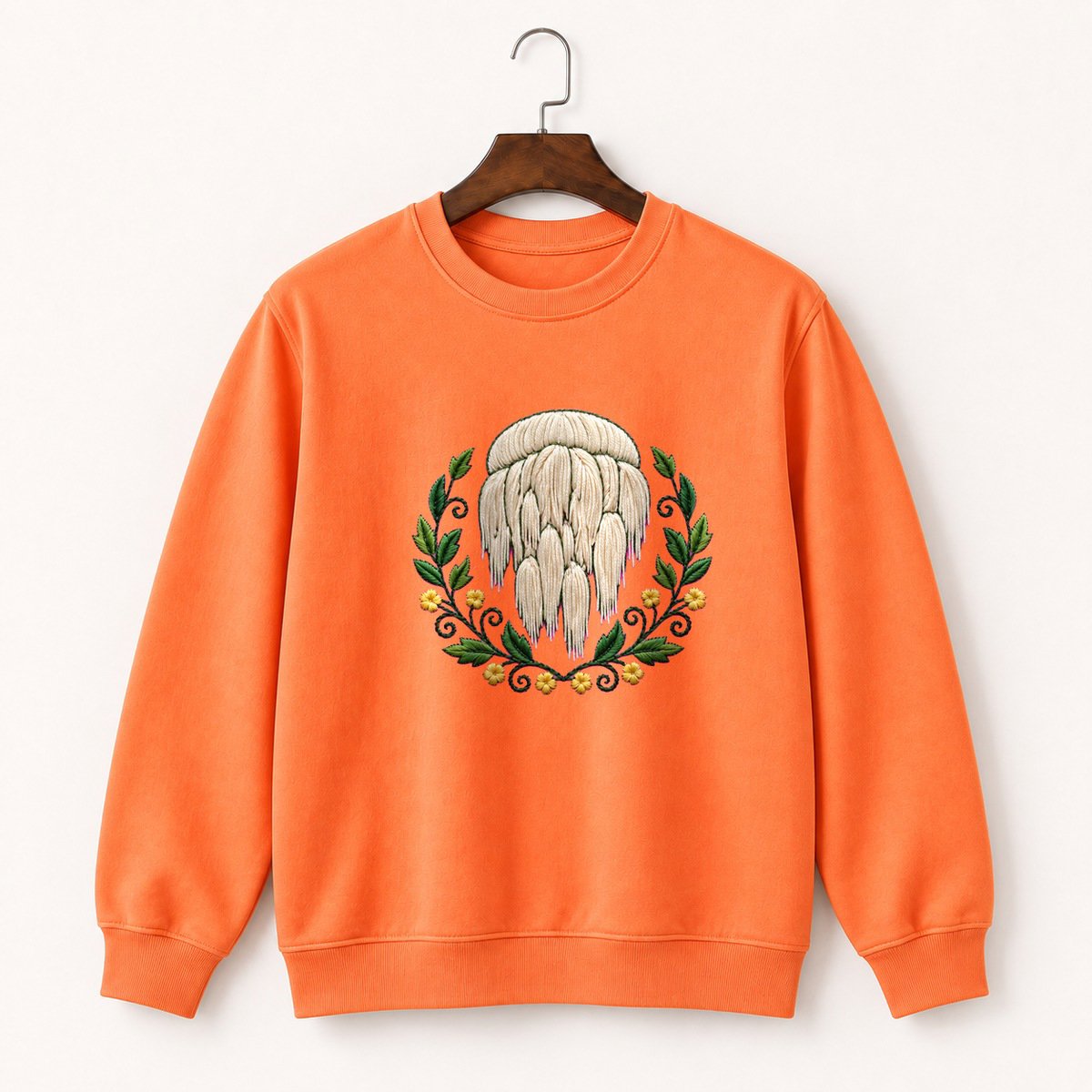 Lion's Mane Mushroom Crewneck Sweatshirt 3