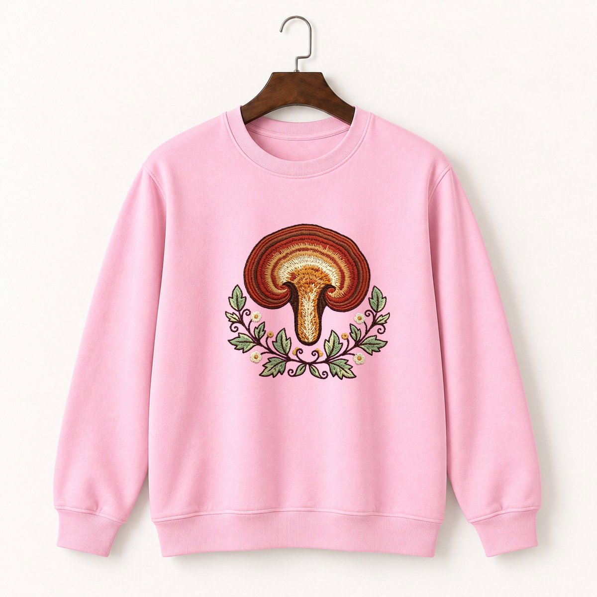 Reishi Mushroom Crewneck Sweatshirt 4