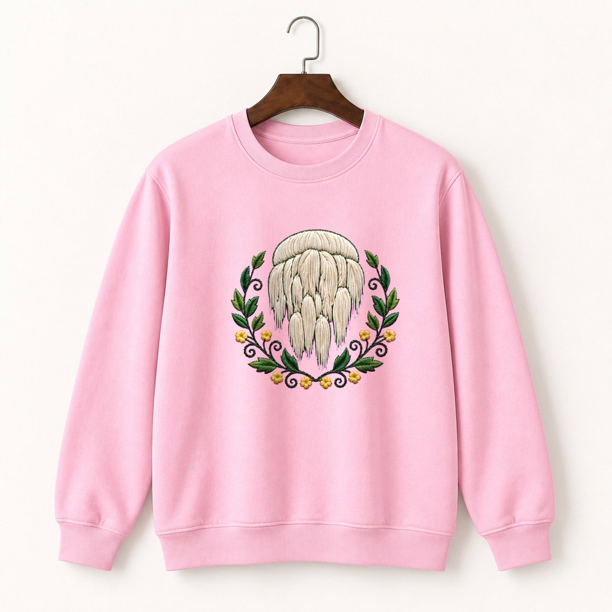 Lion's Mane Mushroom Crewneck Sweatshirt 4