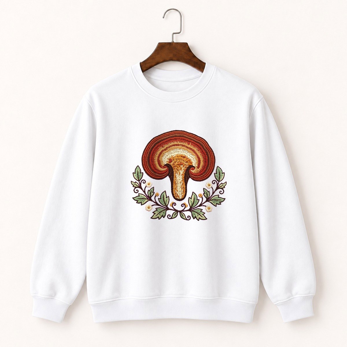 Reishi Mushroom Crewneck Sweatshirt 5