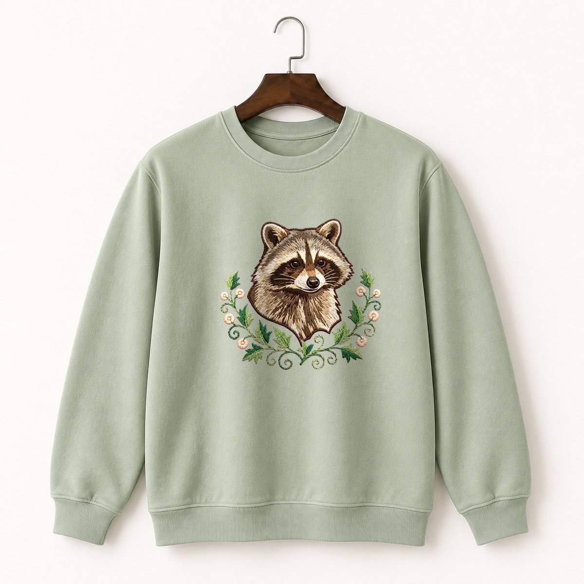 Raccoon Crewneck Sweatshirt 2