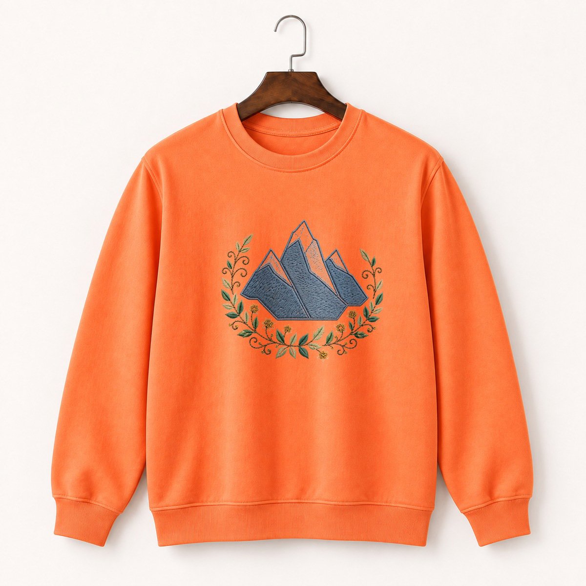 Grand Teton Mountain Crewneck Sweatshirt 3