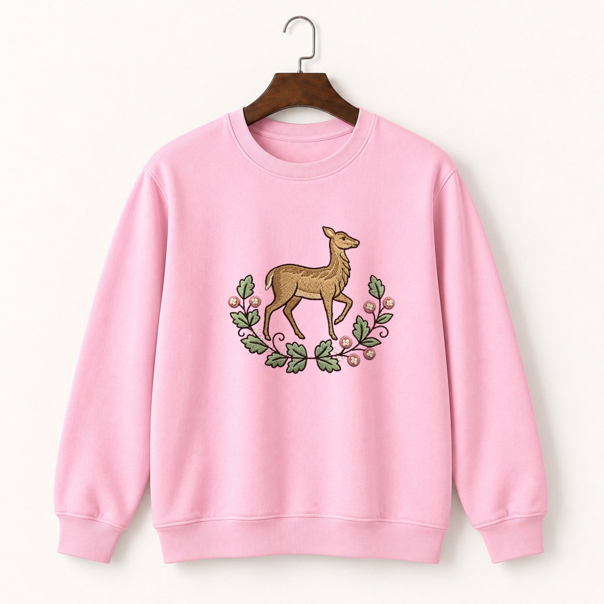 White-Tailed Deer Crewneck Sweatshirt 4