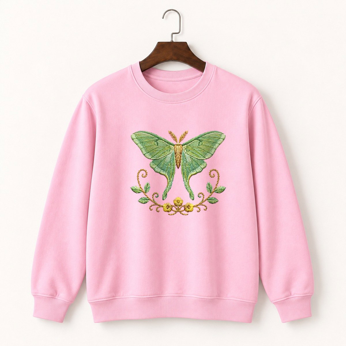 Luna Moth Crewneck Sweatshirt 4