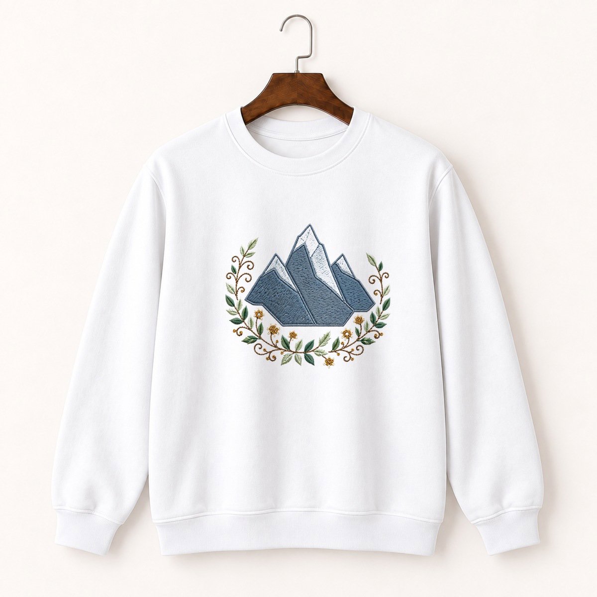 Grand Teton Mountain Crewneck Sweatshirt 5