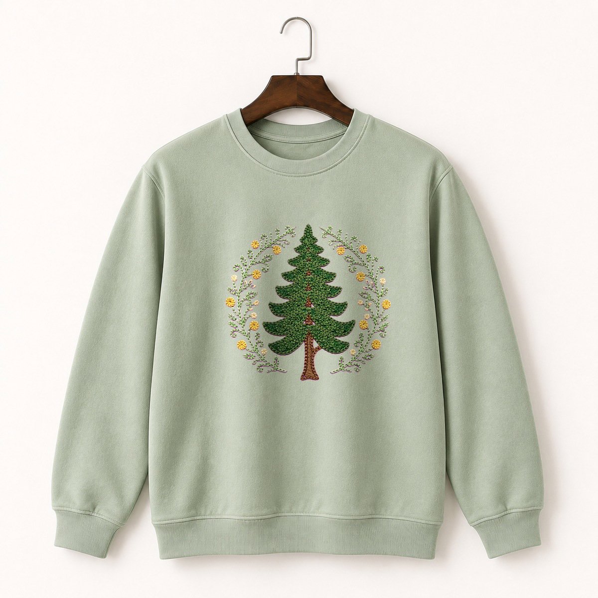 Sequoia Tree Crewneck Sweatshirt 2