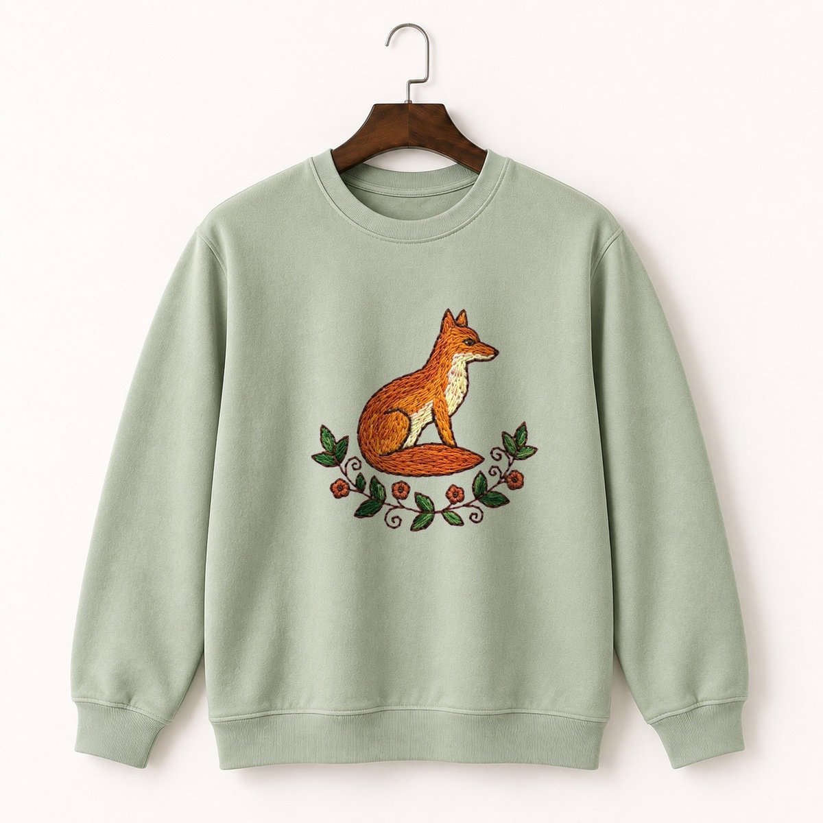 Red Fox Crewneck Sweatshirt 2
