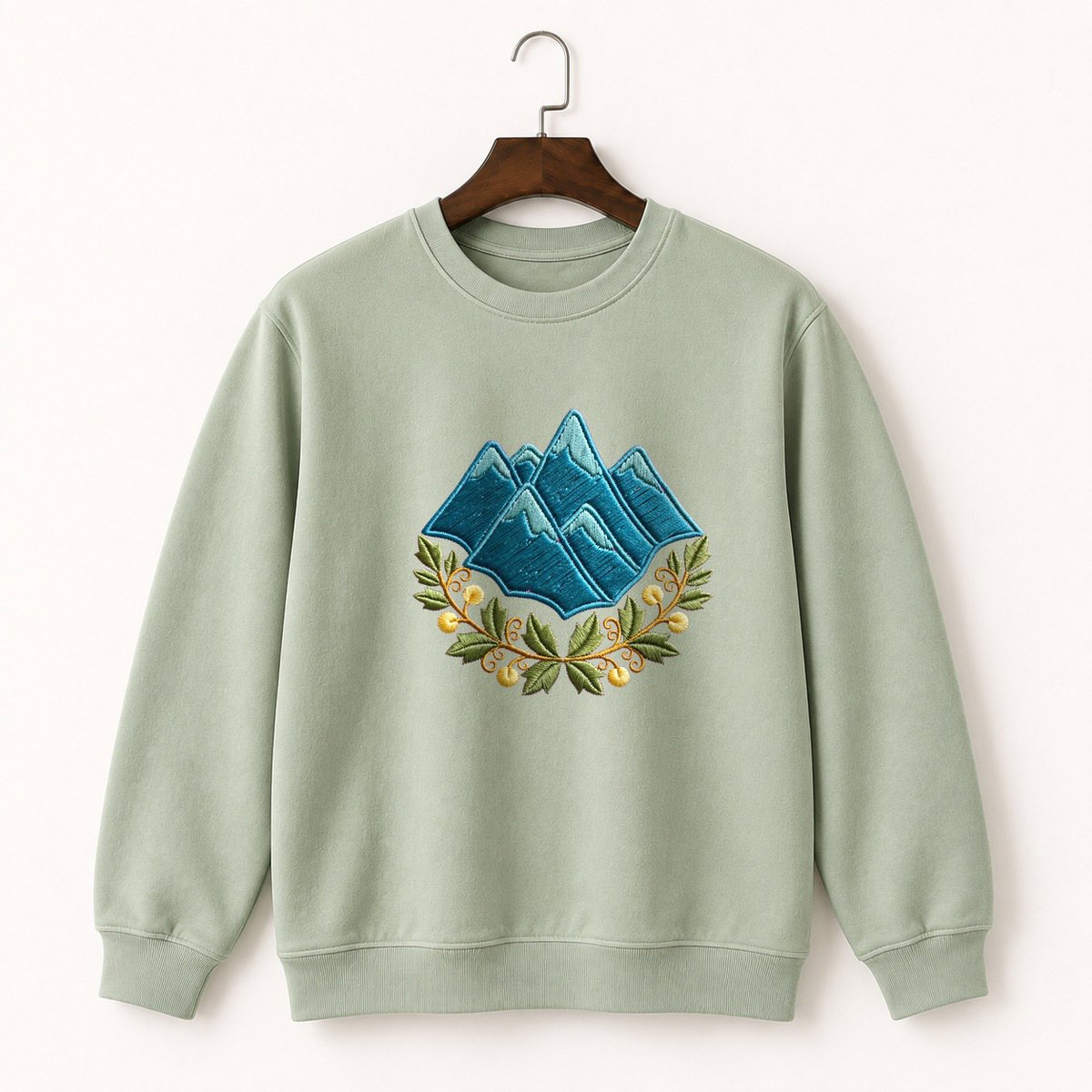 Andes Mountains Crewneck Sweatshirt 2