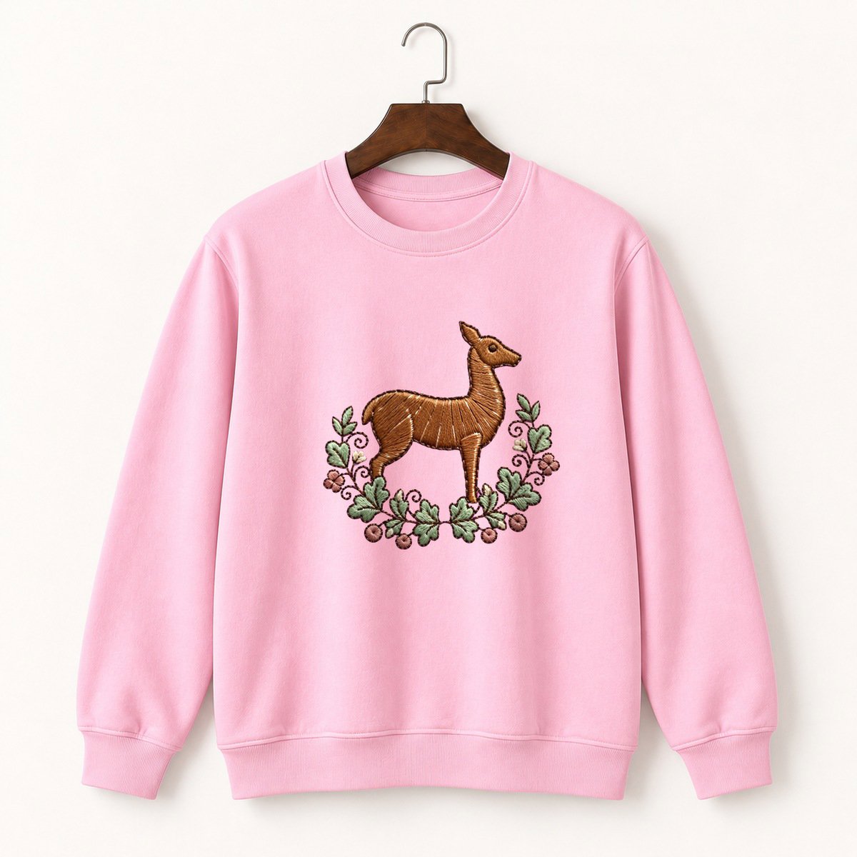 White-Tailed Deer Crewneck Sweatshirt 4