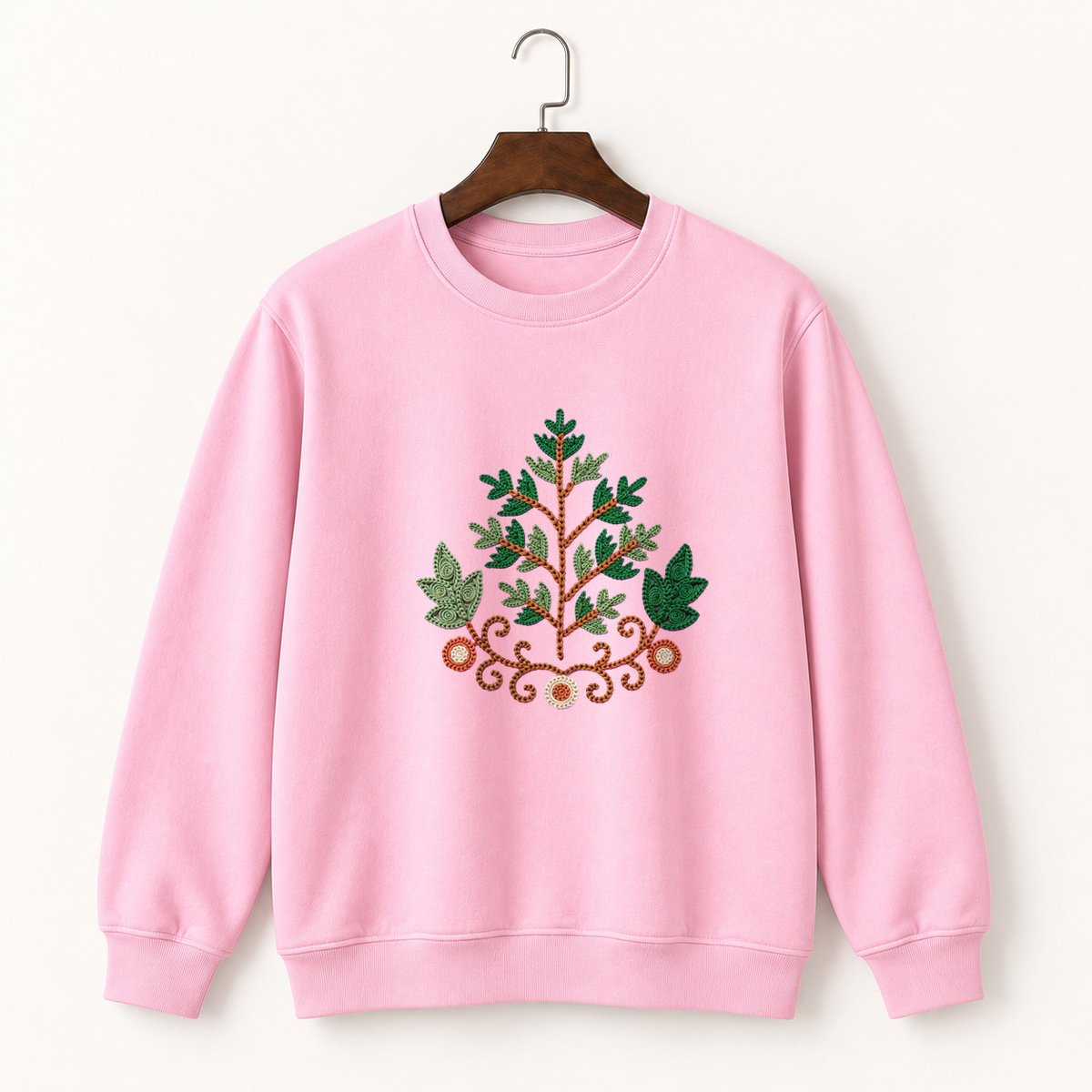 Cedar Branch Crewneck Sweatshirt 4