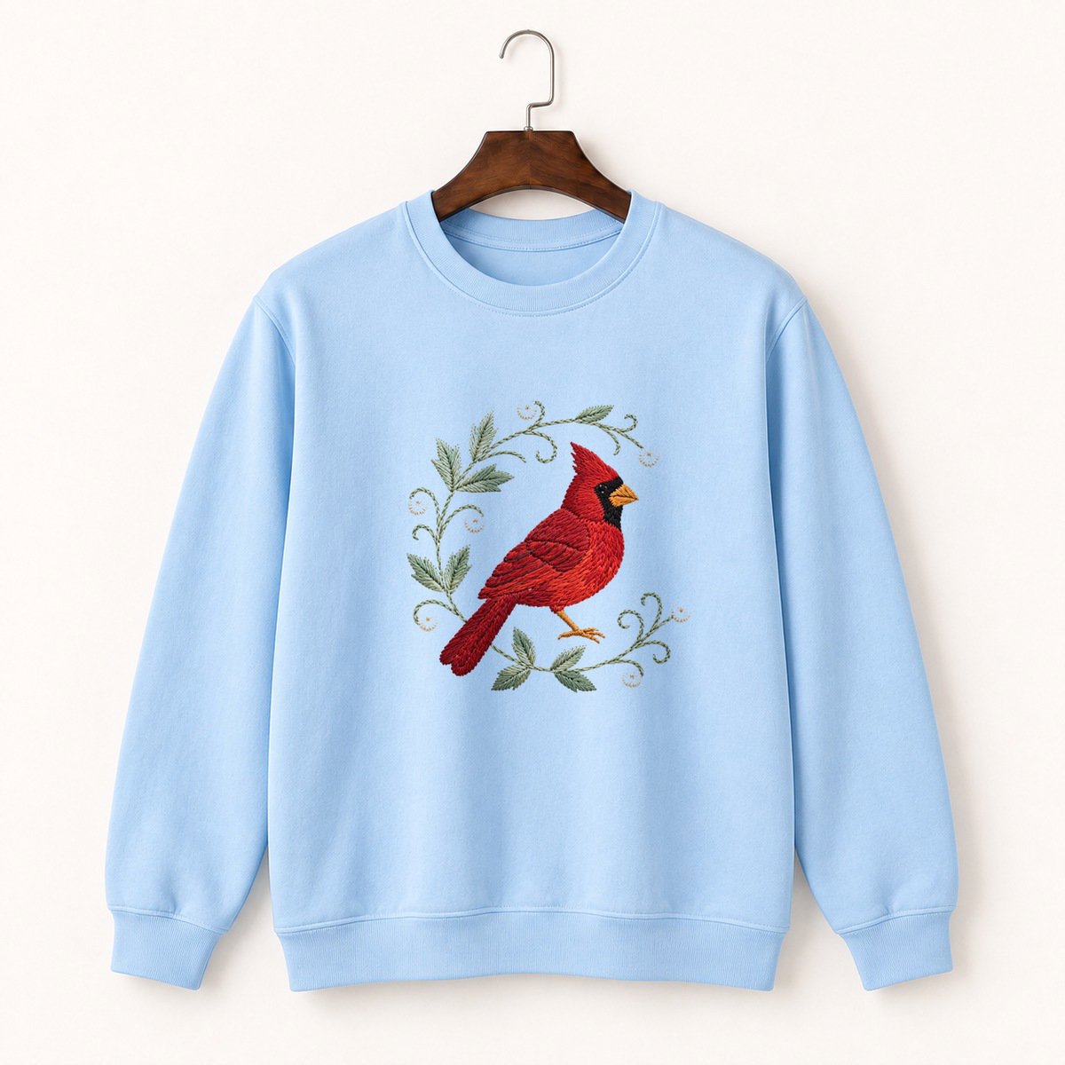 Northern Cardinal Crewneck Sweatshirt 1