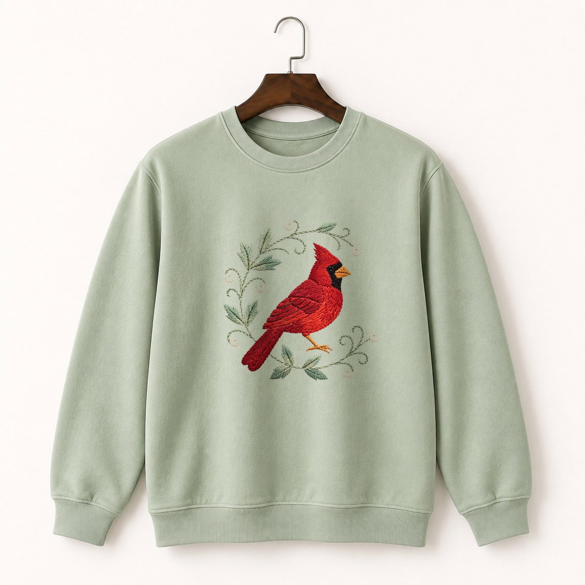 Northern Cardinal Crewneck Sweatshirt 2