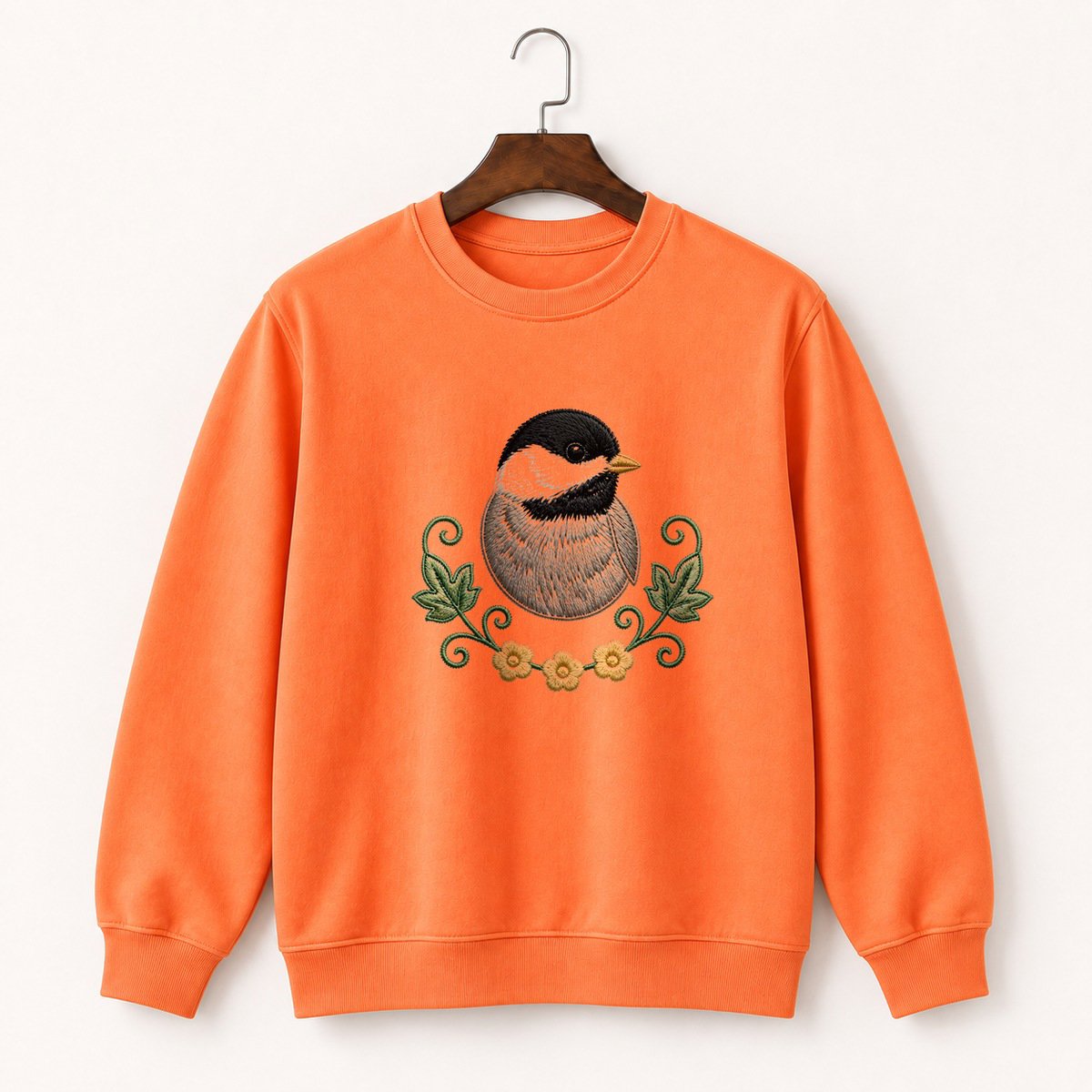 Black-Capped Chickadee Crewneck Sweatshirt 3