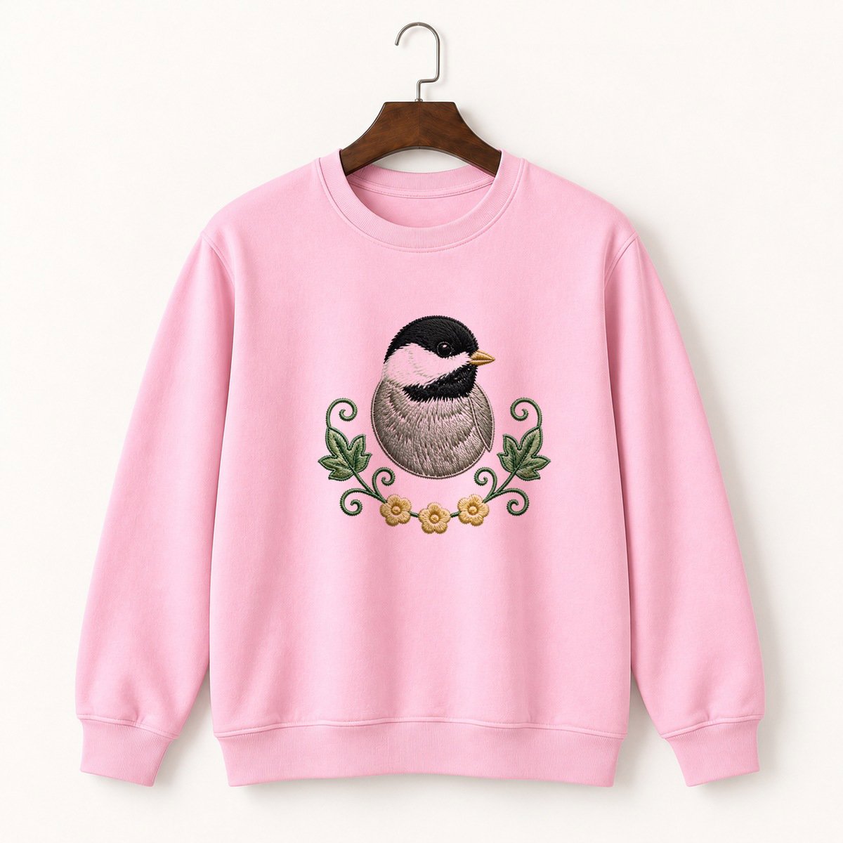 Black-Capped Chickadee Crewneck Sweatshirt 4