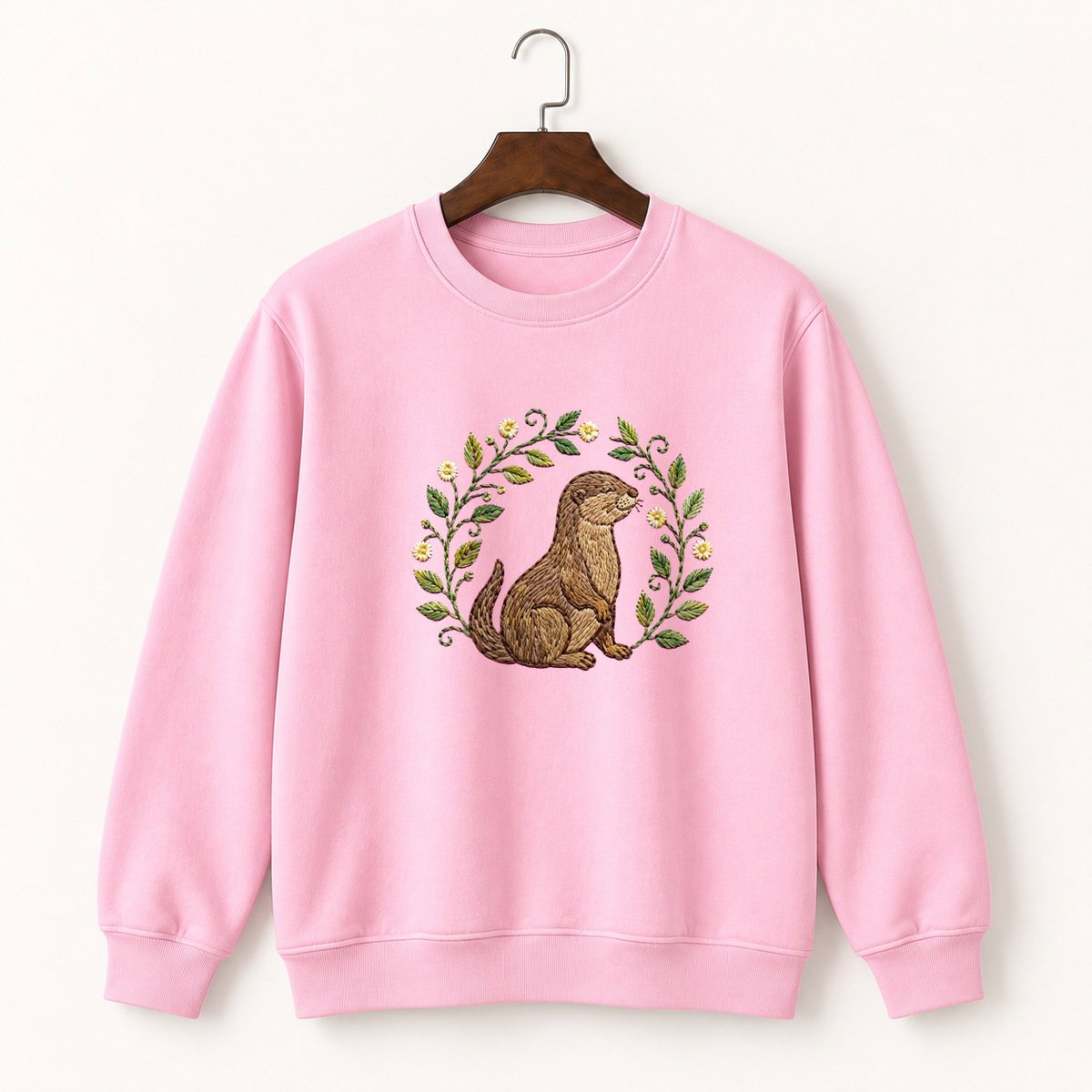 River Otter Crewneck Sweatshirt 4
