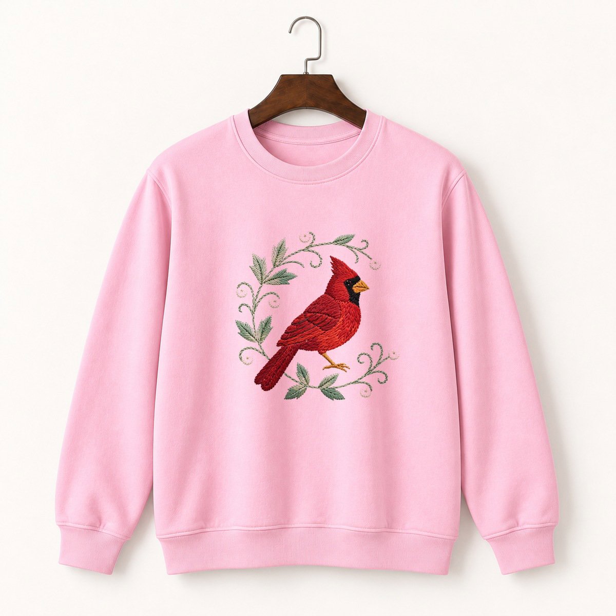 Northern Cardinal Crewneck Sweatshirt 4