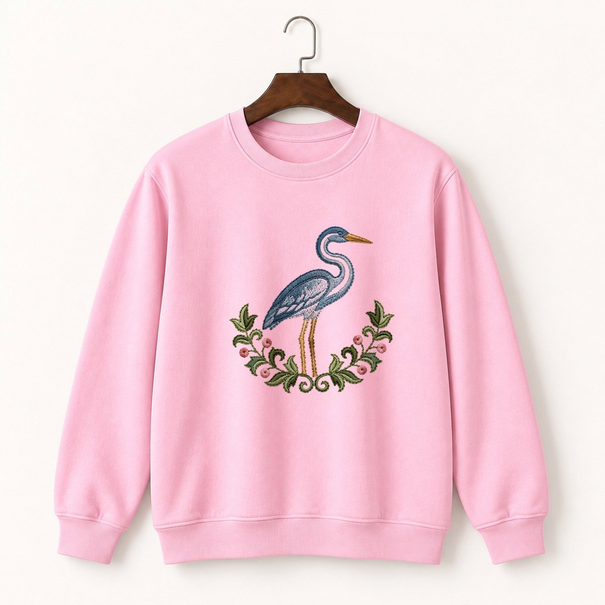 Great Blue Heron Crewneck Sweatshirt 4