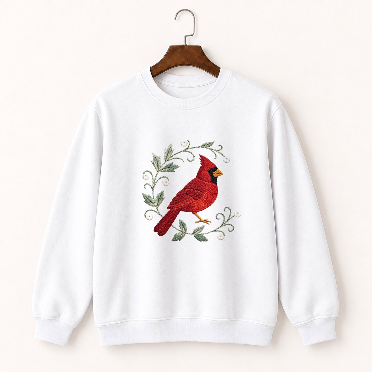 Northern Cardinal Crewneck Sweatshirt 5