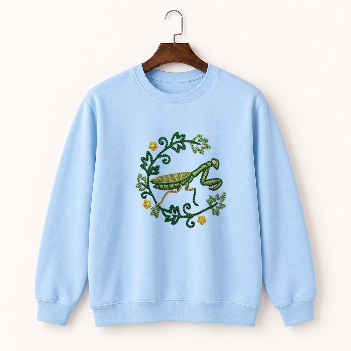 Praying Mantis Crewneck Sweatshirt 1