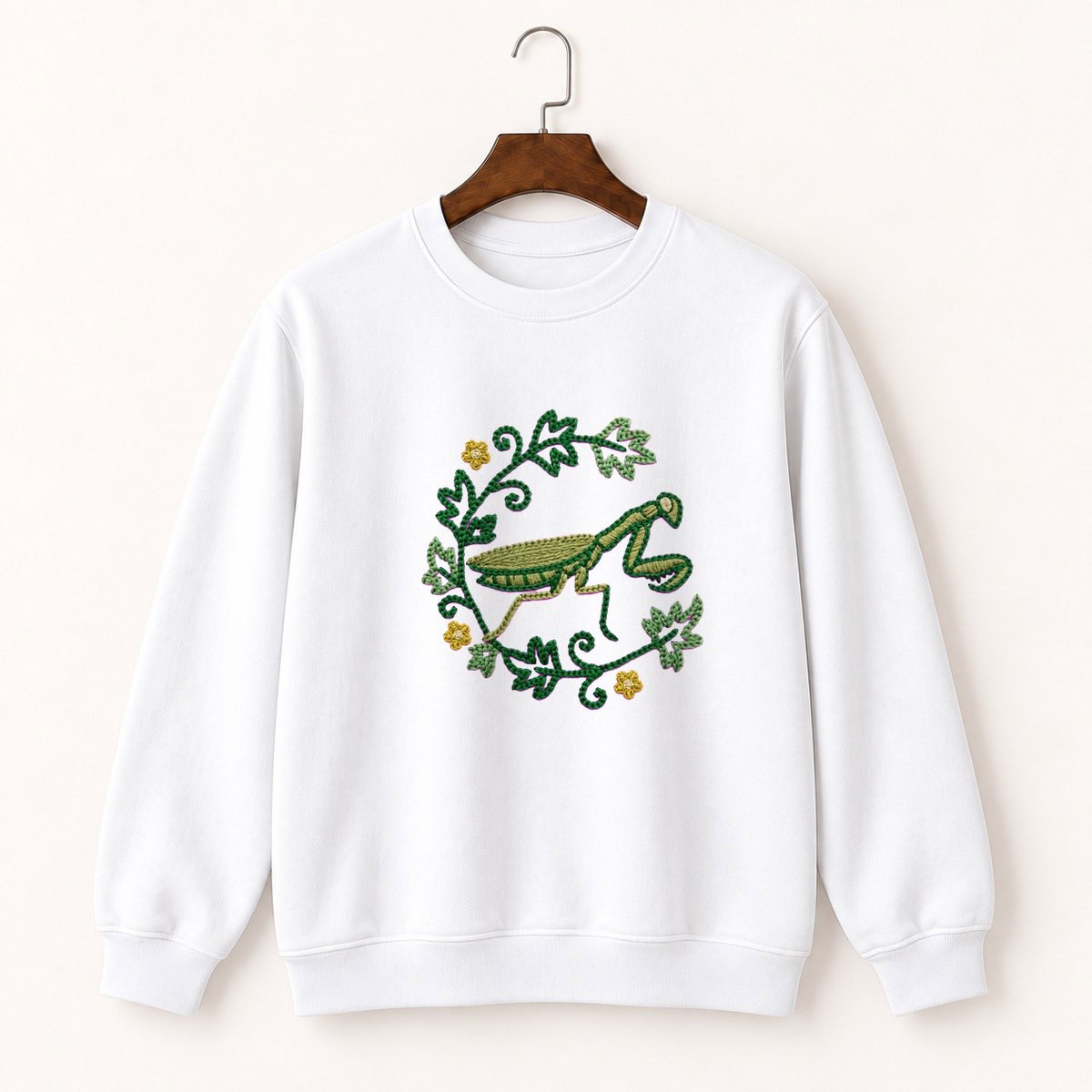 Praying Mantis Crewneck Sweatshirt 5