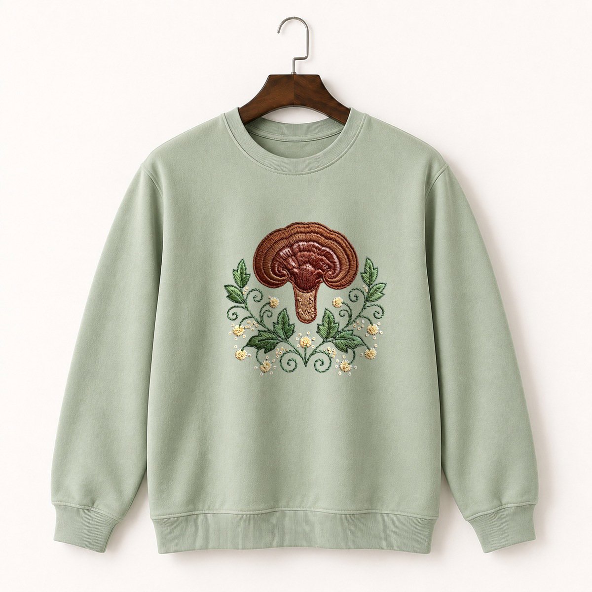 Reishi Mushroom Crewneck Sweatshirt 2