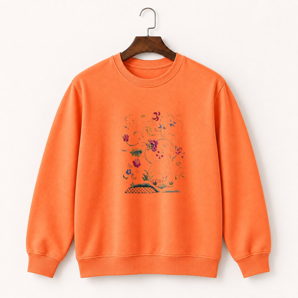 Yarrow Flower Crewneck Sweatshirt 3