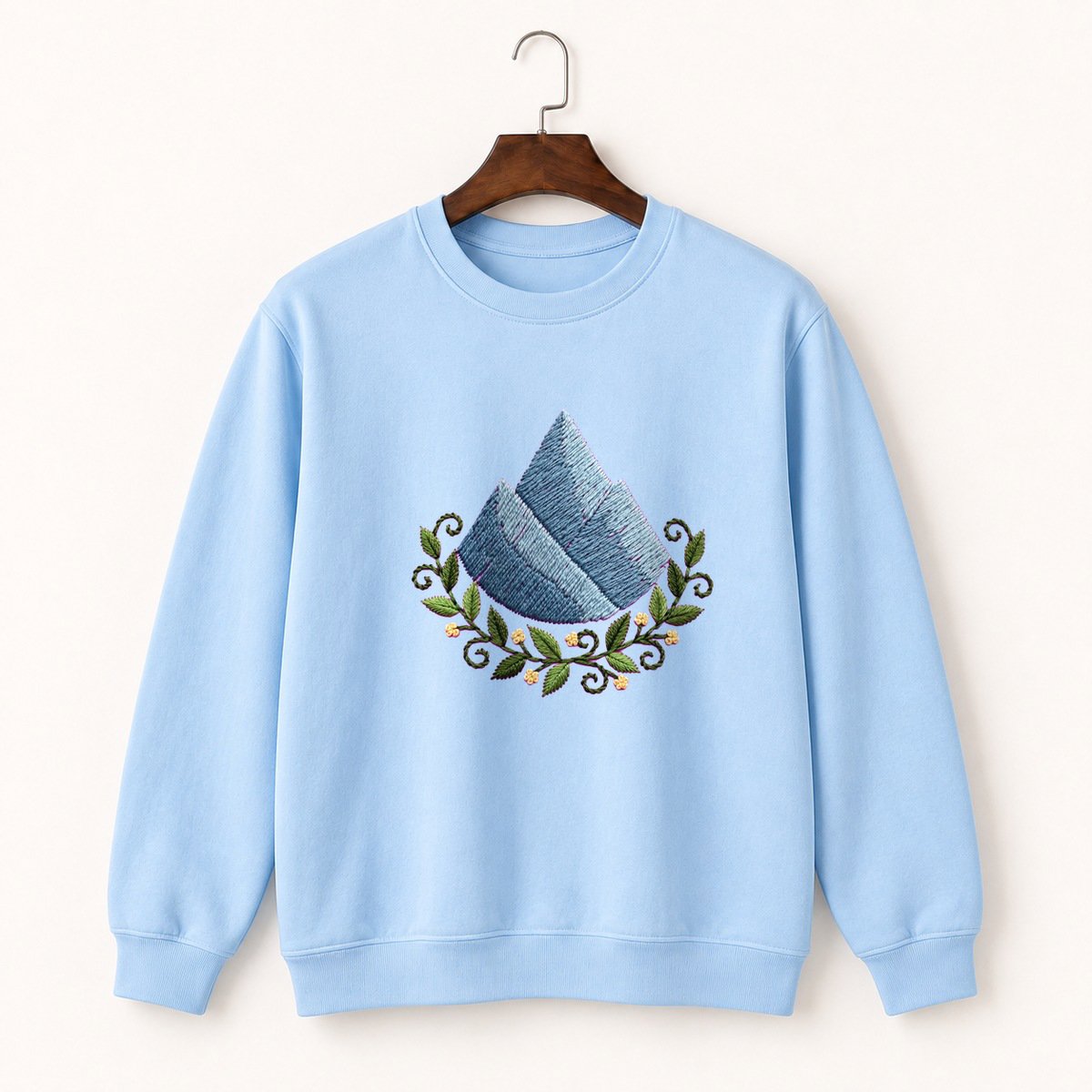 Grand Teton Mountain Crewneck Sweatshirt 1