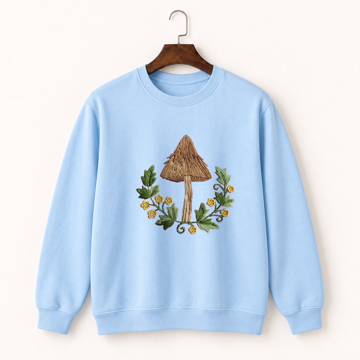 Ink Cap Mushroom Crewneck Sweatshirt 1