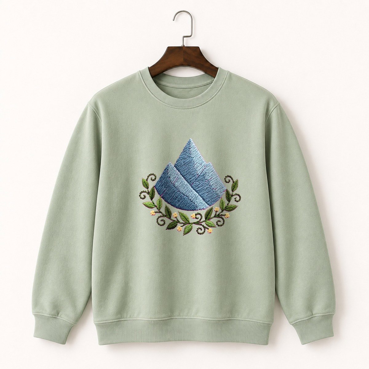 Grand Teton Mountain Crewneck Sweatshirt 2