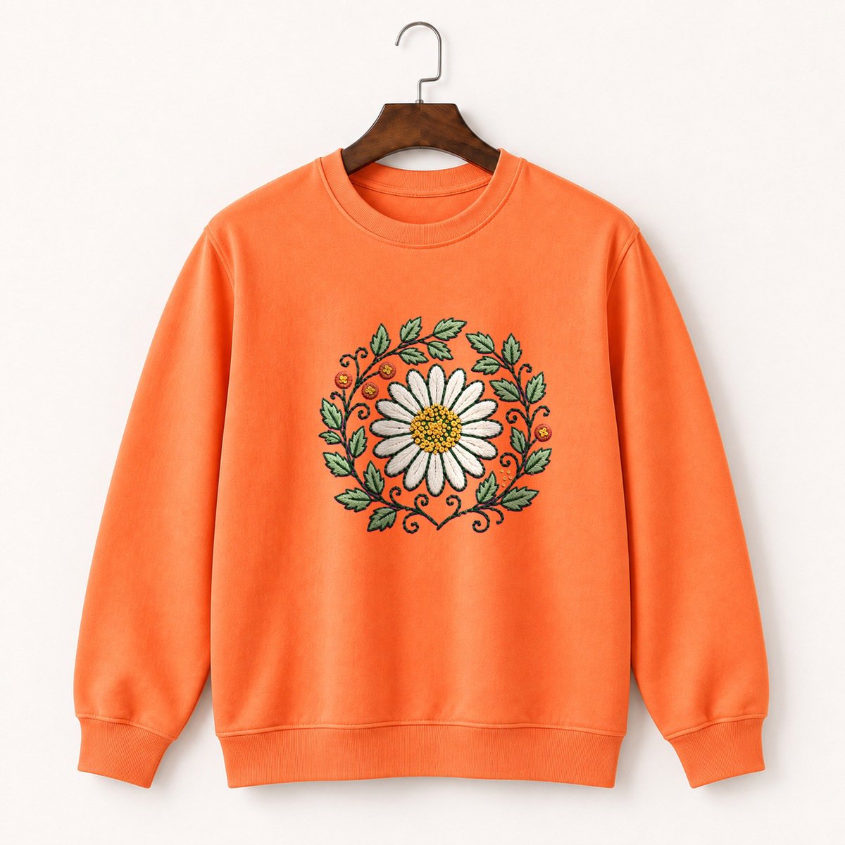 Daisy Flower Crewneck Sweatshirt 3
