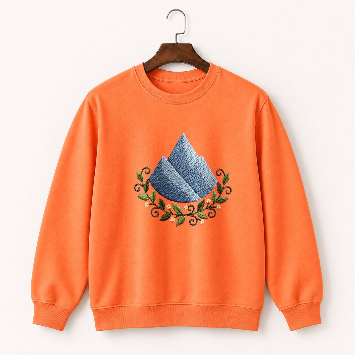 Grand Teton Mountain Crewneck Sweatshirt 3