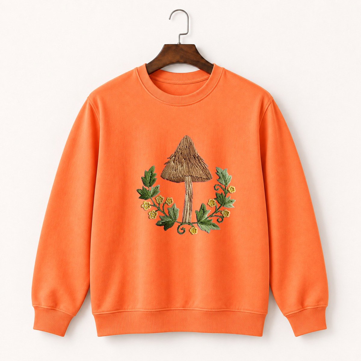 Ink Cap Mushroom Crewneck Sweatshirt 3