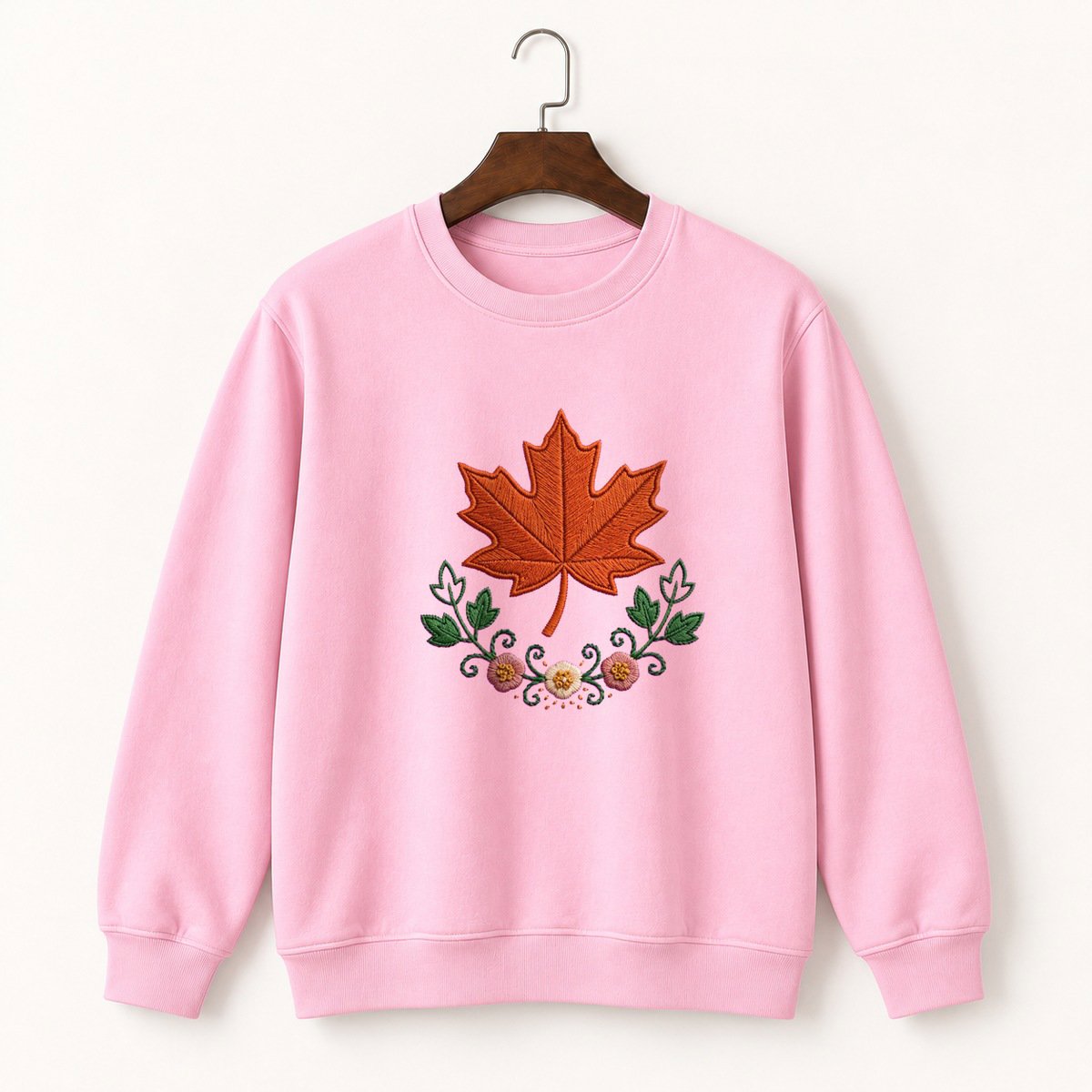 Maple Leaf Crewneck Sweatshirt 4