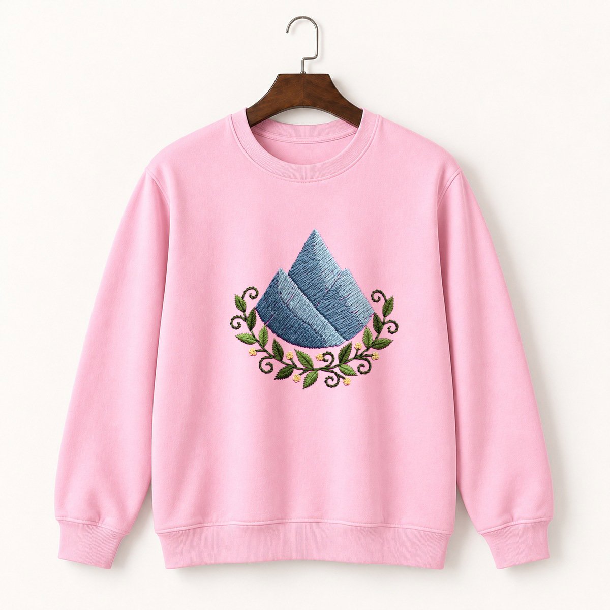 Grand Teton Mountain Crewneck Sweatshirt 4