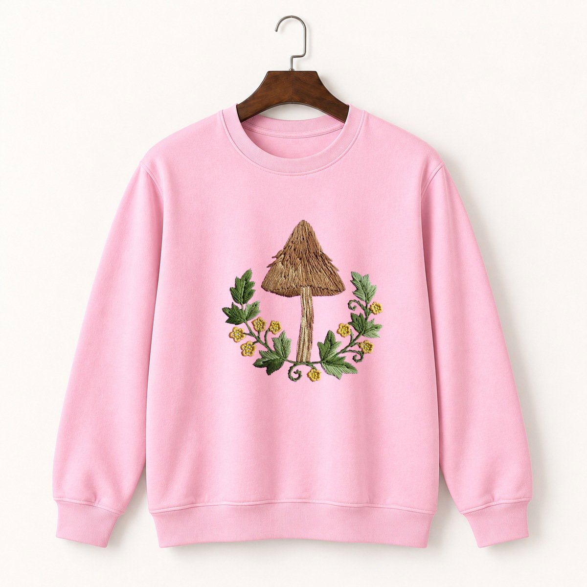 Ink Cap Mushroom Crewneck Sweatshirt 4