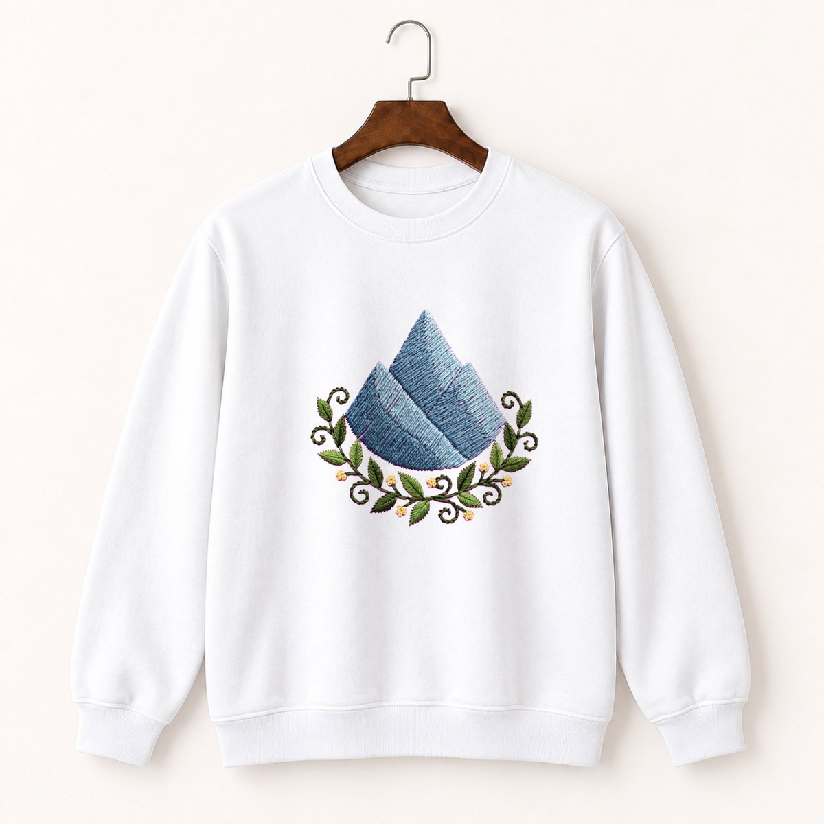 Grand Teton Mountain Crewneck Sweatshirt 5