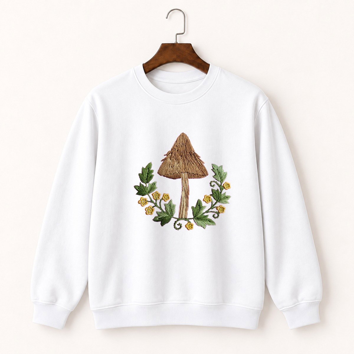 Ink Cap Mushroom Crewneck Sweatshirt 5