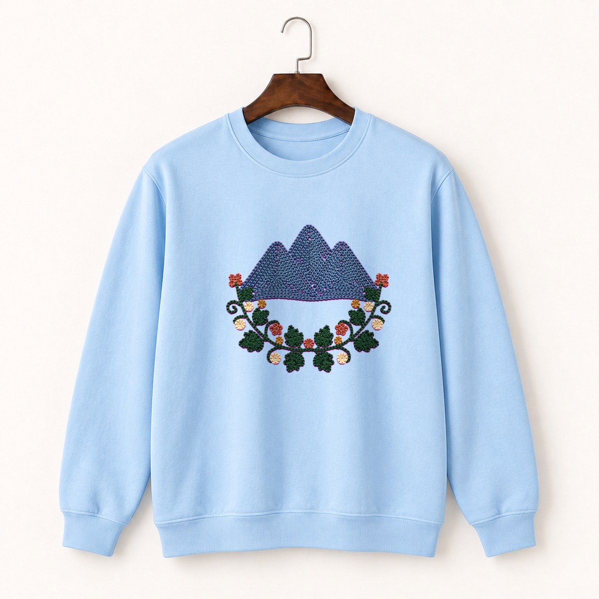 Adirondack Mountains Crewneck Sweatshirt 1