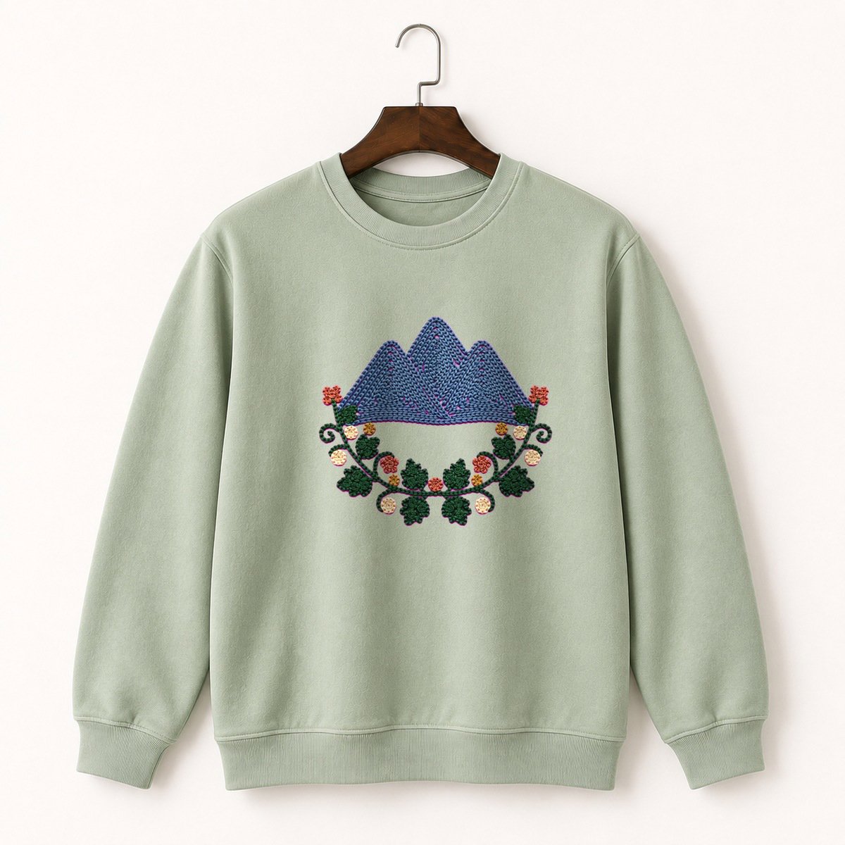 Adirondack Mountains Crewneck Sweatshirt 2
