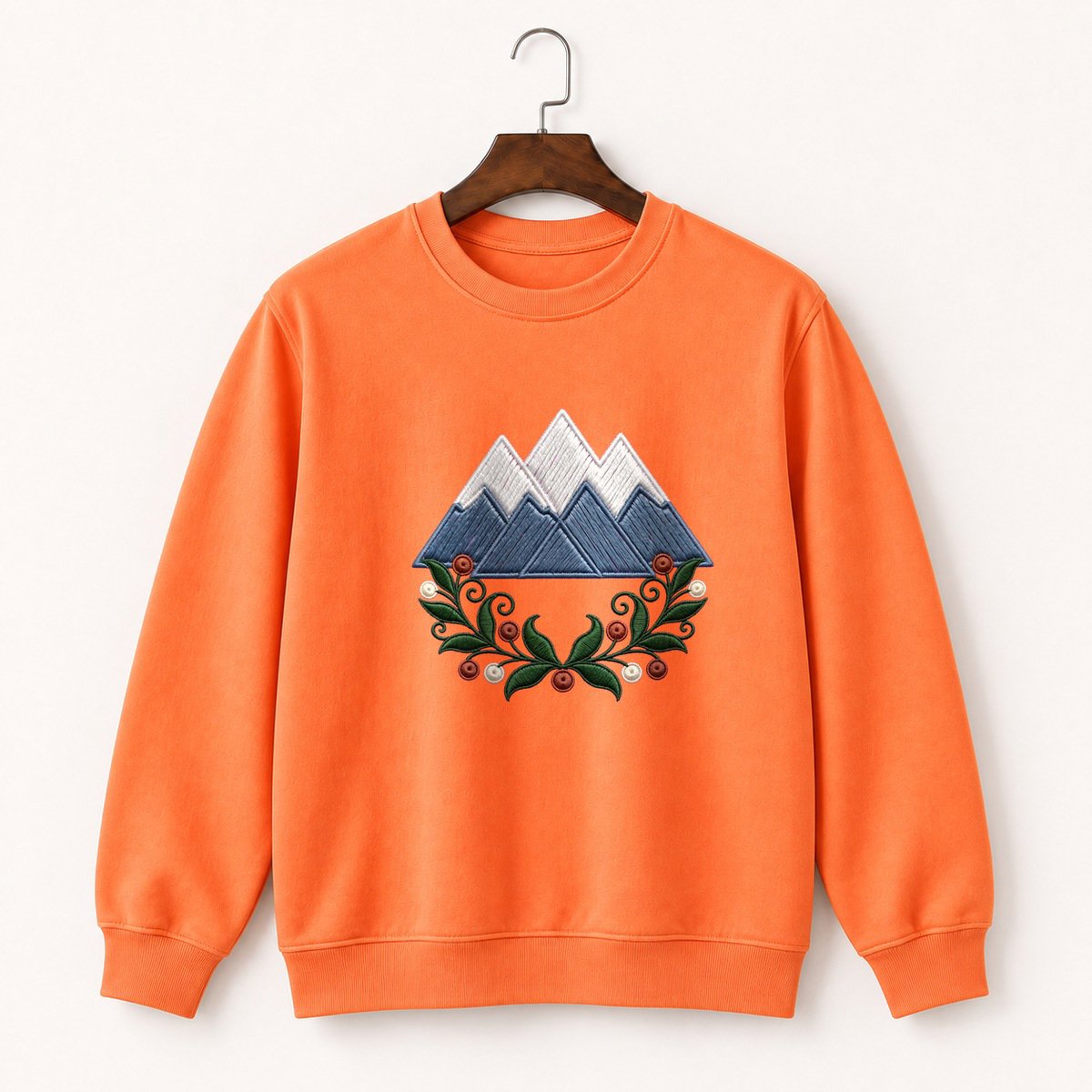 Cascade Mountains Crewneck Sweatshirt 3