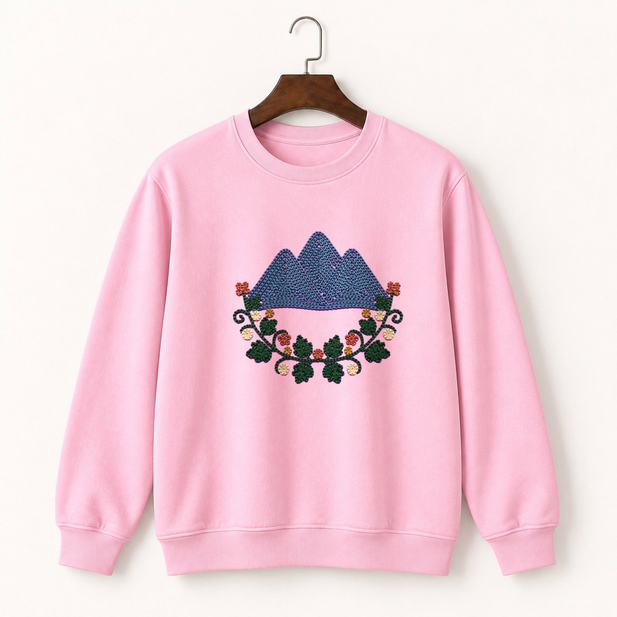 Adirondack Mountains Crewneck Sweatshirt 4