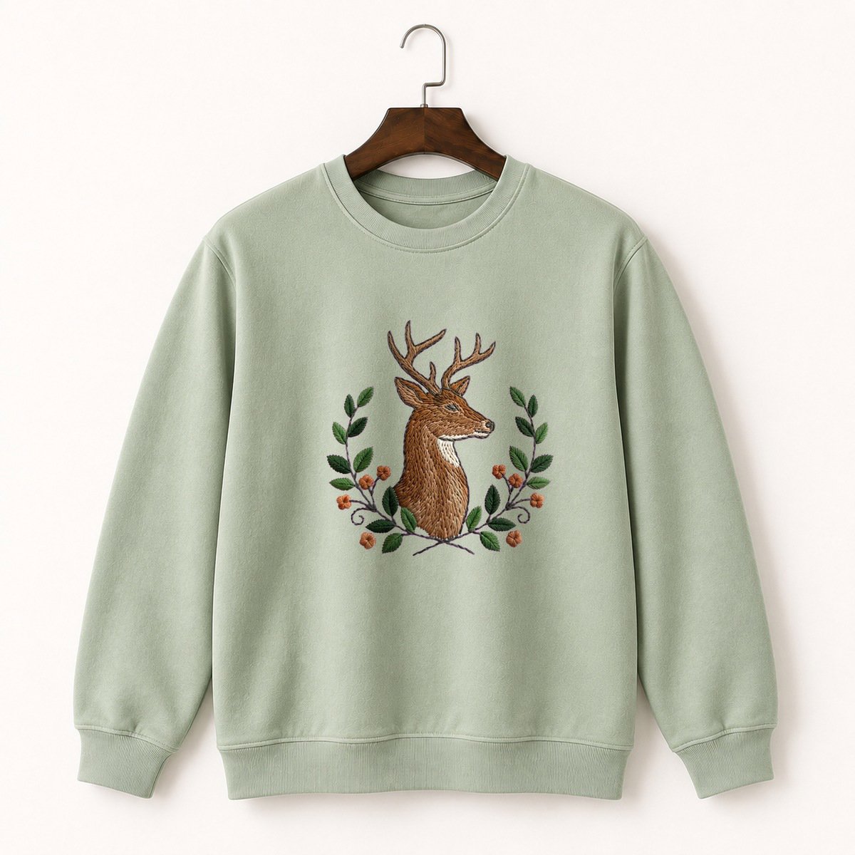 White-Tailed Deer Crewneck Sweatshirt 2