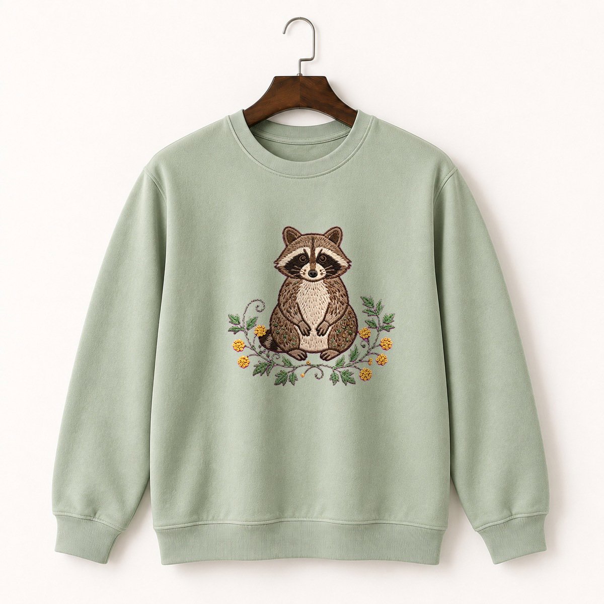 Raccoon Crewneck Sweatshirt 2