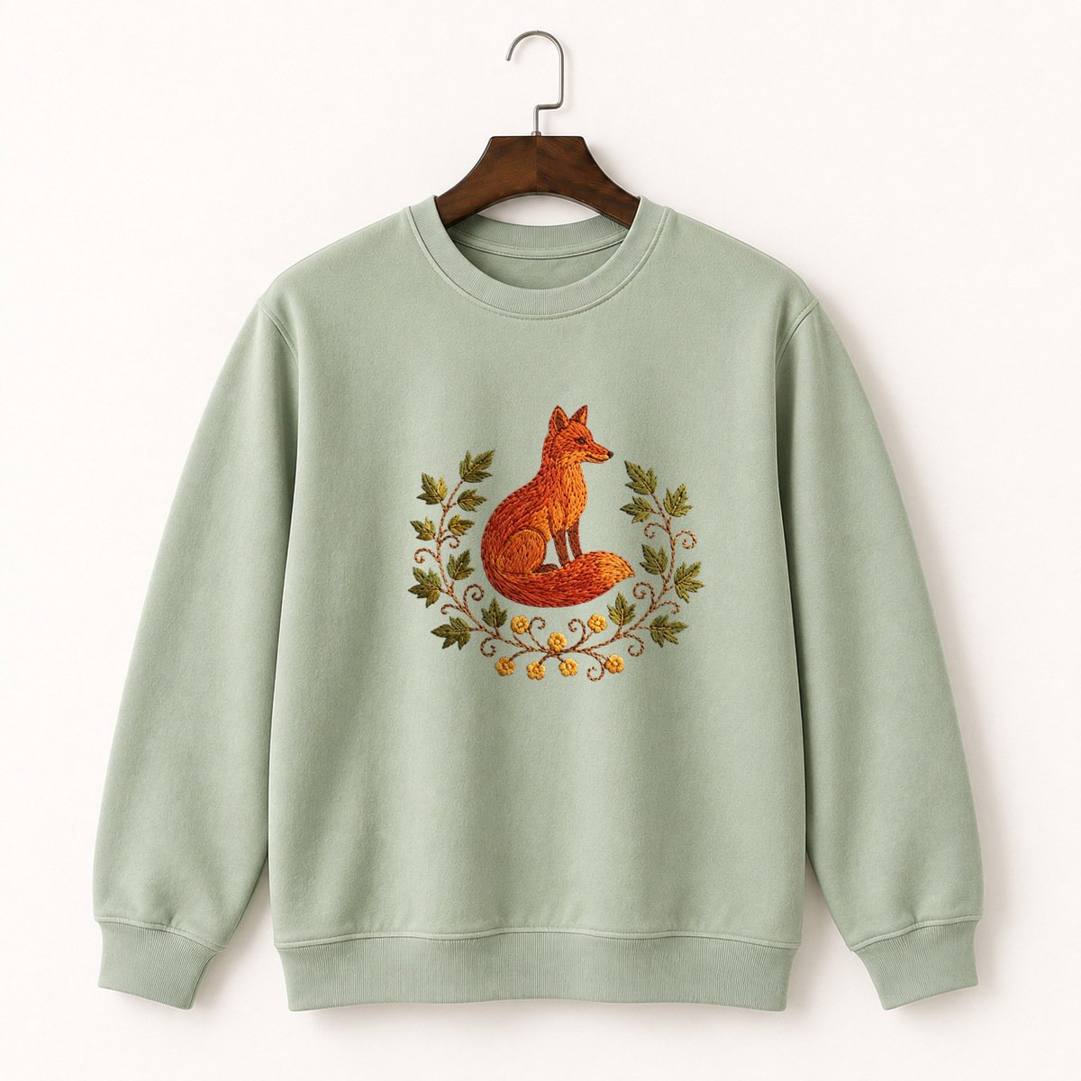 Red Fox Crewneck Sweatshirt 2