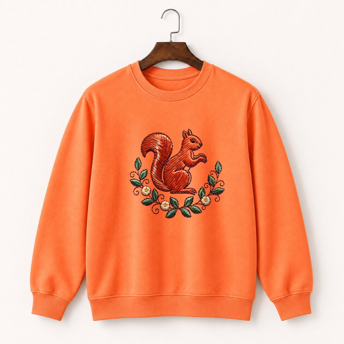 Red Squirrel Crewneck Sweatshirt 3