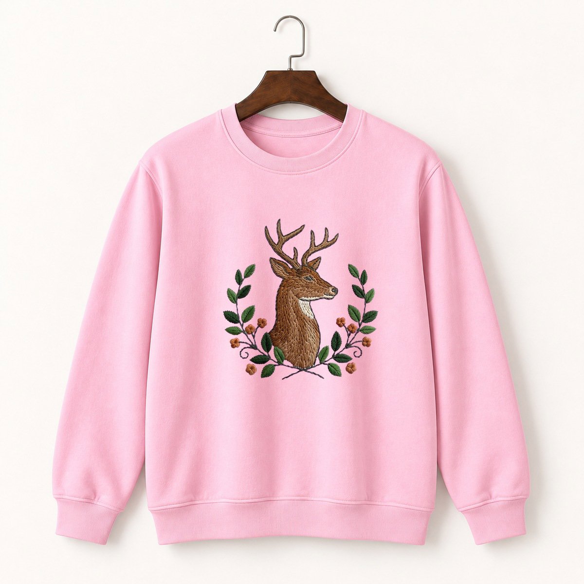 White-Tailed Deer Crewneck Sweatshirt 4